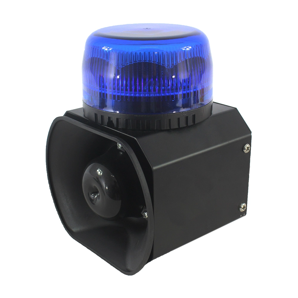Factory Ambulance Magnet Beacon LED Warning Light with Buzzer Siren Speaker Integrated