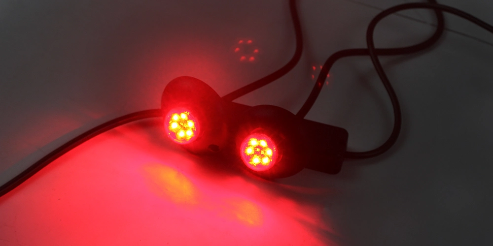Haibang LED Strobe Flashing Warning Grille Hideaway Lights Hide Away Kits