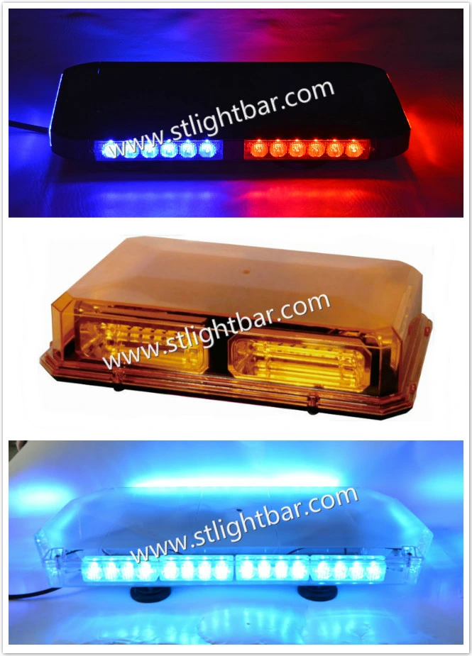 Amber White Good Waterproof Road Safety Warning LED Strobe Mini Lightbar (MLB5400)