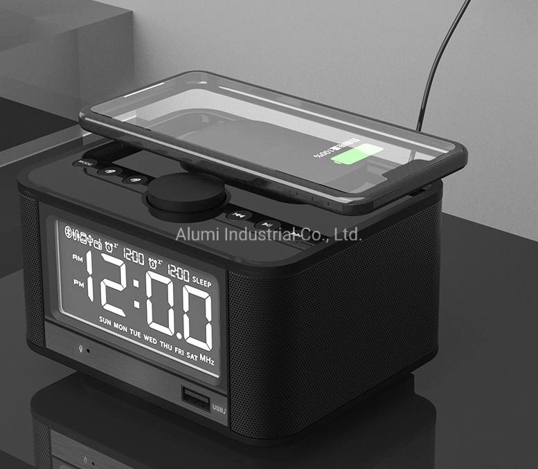 Docking Station Alarm Clock Wireless Speaker