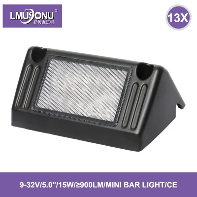 Lmusonu 5.0 Inch 15W Car Truck Mini Curved LED Light Bar 9