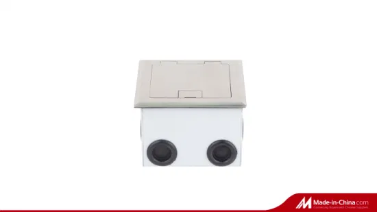 Recessed Fush Mounted Floor Box with SAA Duplex Switch Socket