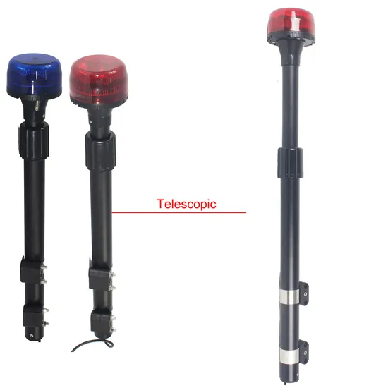 Haibang LED Rotating Flashing Telescopic Pole Beacon Light for Motorcycle