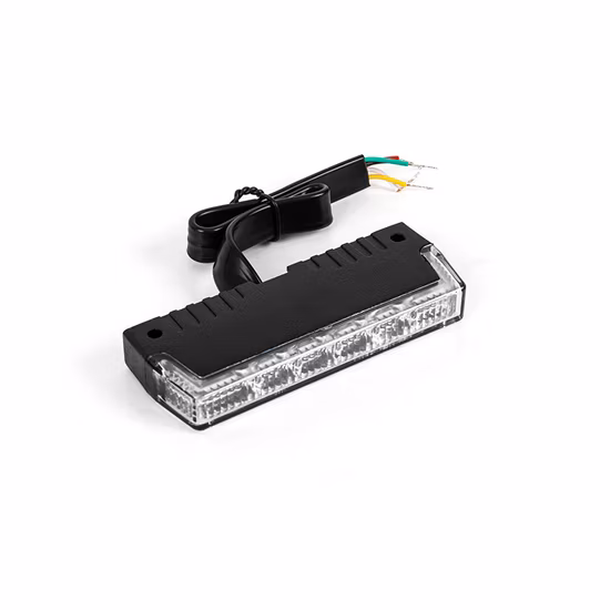 LED Mini Grille Light Head Emergency Beacon Surface Mount Flashing Strobe Lights for Truck Car Vehicle Hazard Warning Lights Flash Light